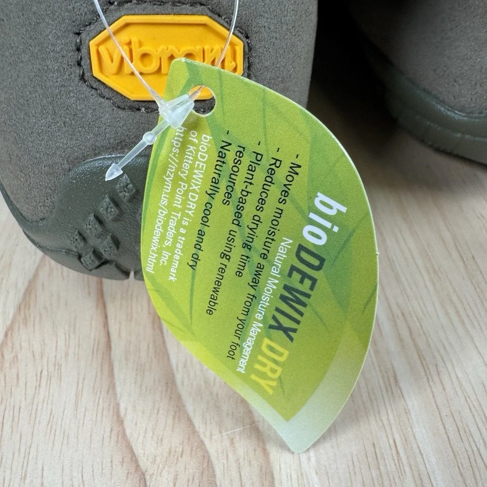Vibram V-Trek Mens 44 US 10.5/11 Military Dark Grey Wool Blend Hiking Barfoot